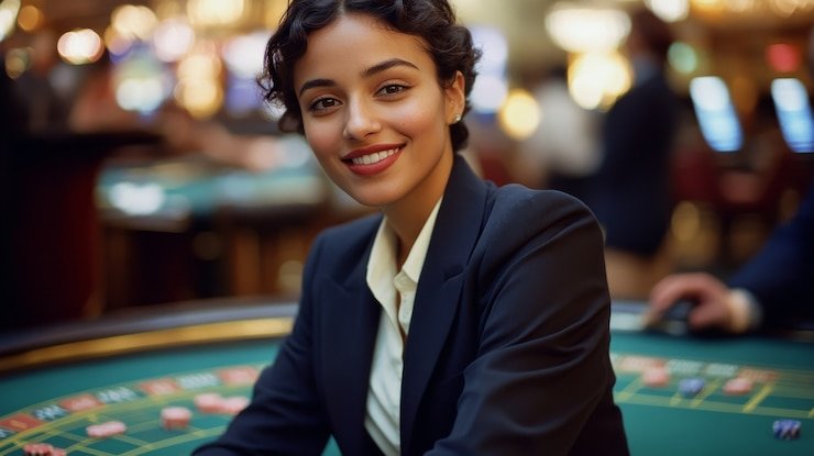 Antarmuka taruhan roulette di aplikasi mobile dewasurga